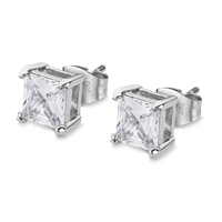 Orecchini Lotus Uomo Men's Earrings in Acciaio Zirconia LS2166-4/1 - LS2166-4/1